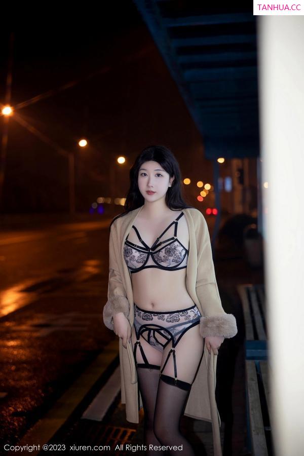 江真真  [XiuRen]高清写真图 2023.03.16 No.6424 江真真 黑丝美臀第6张图片